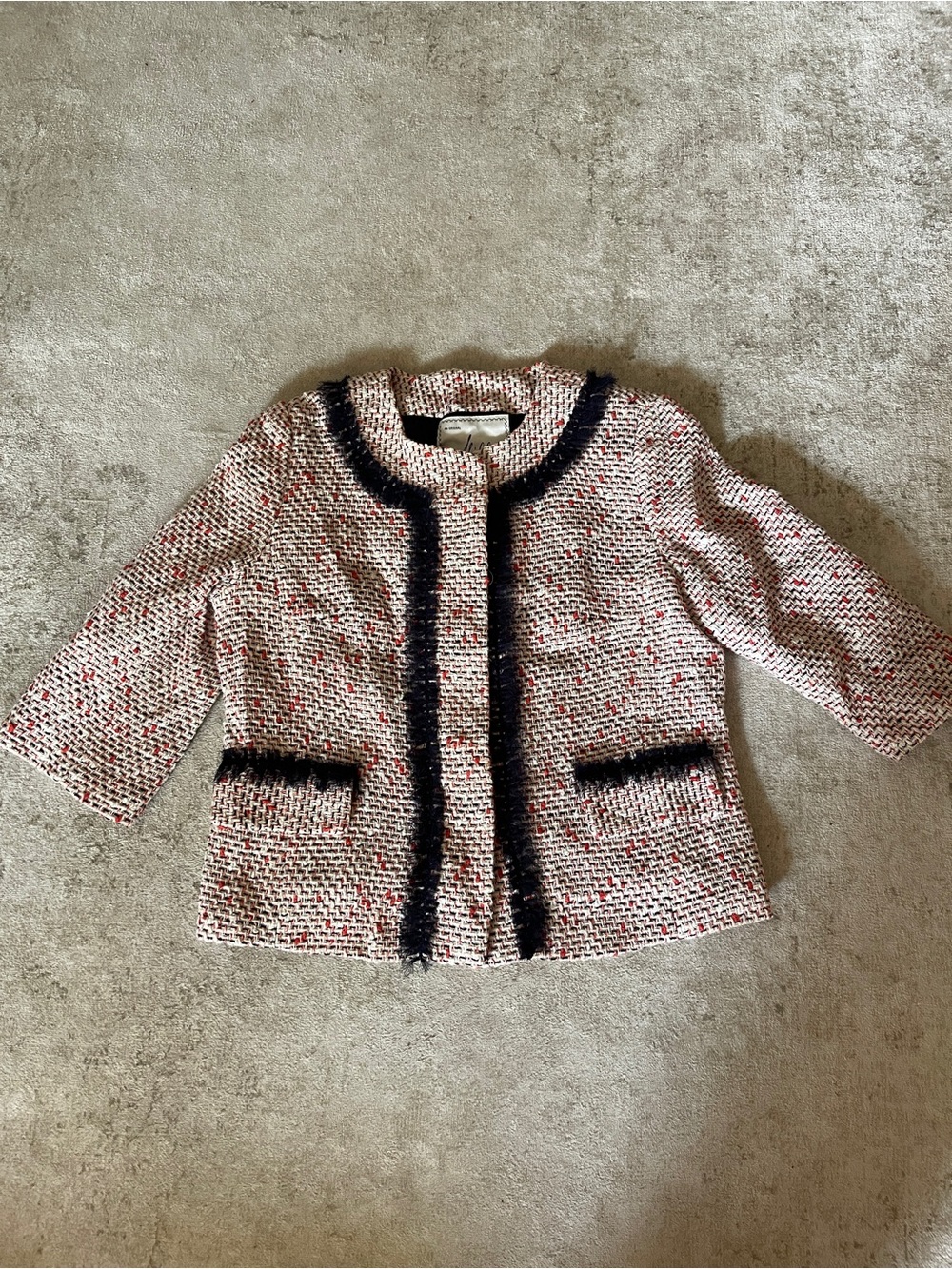 Milly Tweed Lady Jacket Size 8